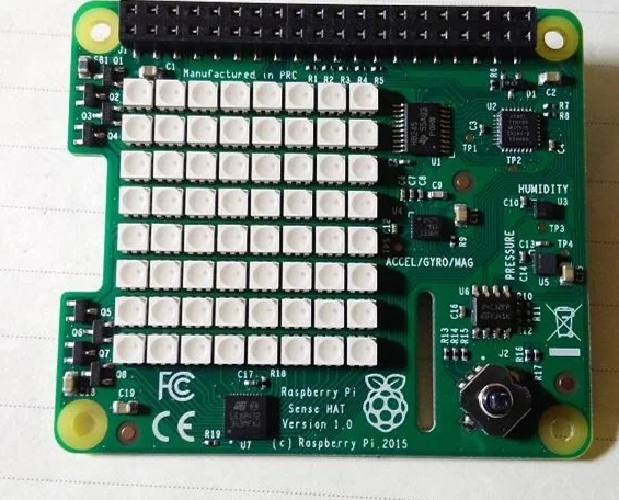 RS Версия Raspberry Pi Sense HAT для Astro датчик давления и влажности|Интегральные схемы| |