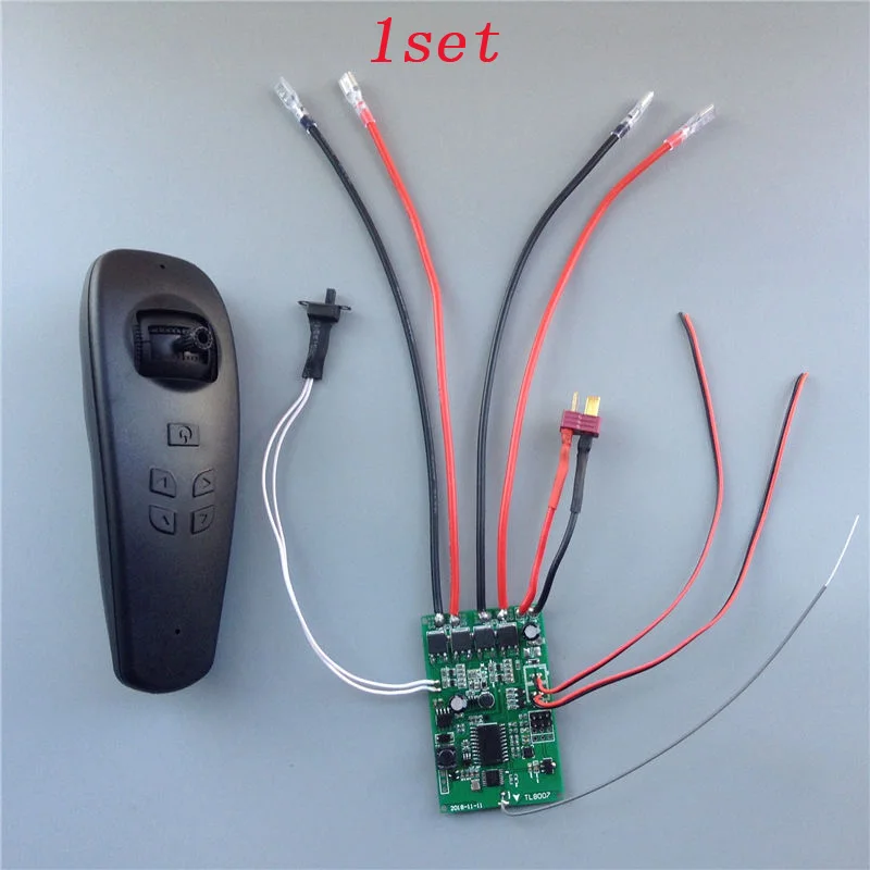 For RC Boat Bait Tug Model Two Motor 1500M Remote Controller Receiver 10A 315Mhz 