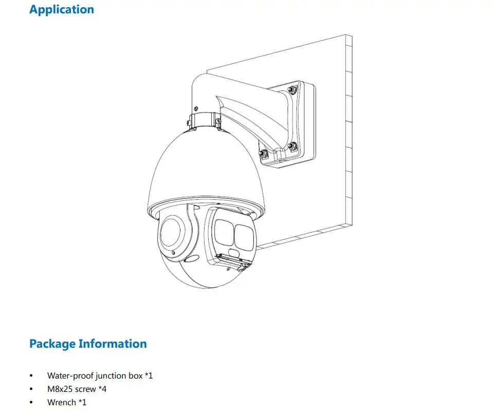 Оригинальная Dahua распределительная коробка PFA120 CCTV аксессуары ip-камеры кронштейны