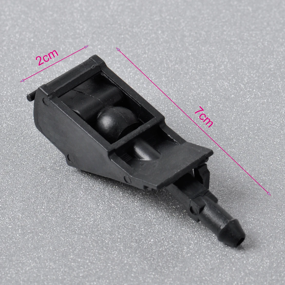 DWCX автомобильный Стайлинг 2 шт. сопло омывателя ветрового стекла струйная Распылительная насадка 6E0955985B для VW Beetle Golf Jetta Passat GTI Touareg