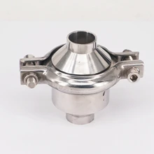 " 25 мм 304 Нержавеющая сталь санитарный сварной обратный клапан пивоваренный молочный продукт