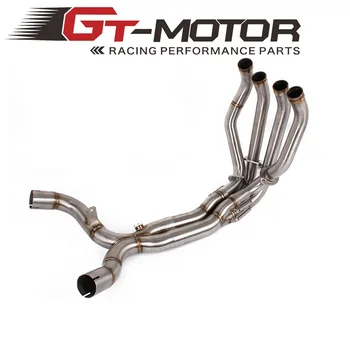 

Motorcycle Full Exhaust System Pipe Modified Front Pipe Tube For KAWASAKI Z1000 2010 2011 2012 2013 2014 2015 2016 2017-2019