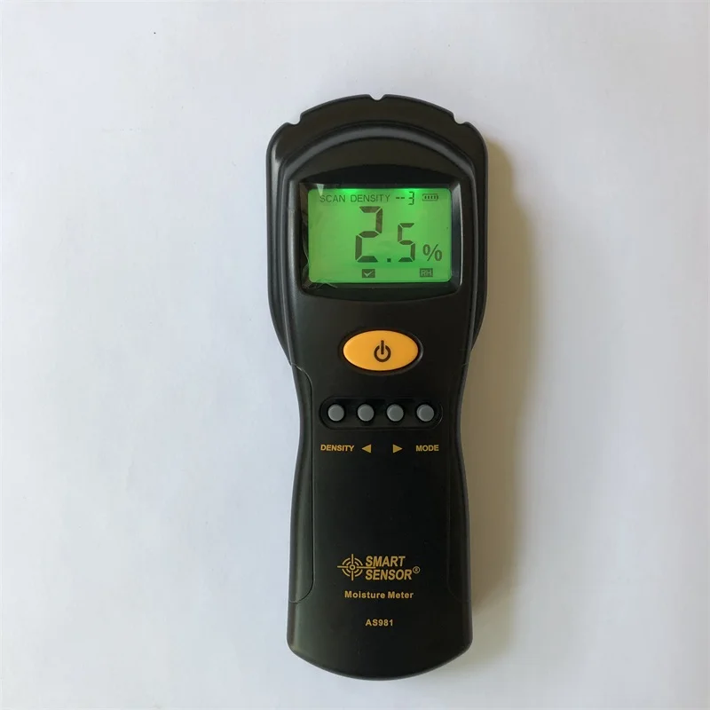 AS981 Hygrometer Moisture Meter for Wood / Cardboard / Lumber Buildings
