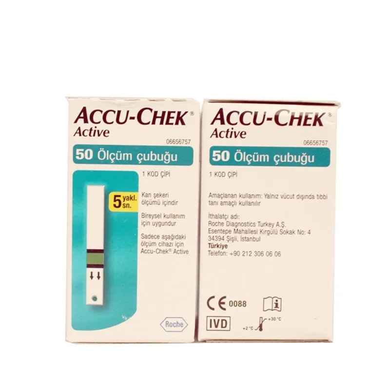 Горячая Accu-Chek активный глюкометр измеритель уровня глюкозы в крови тест-полоски для диабета 50 шт+ Бесплатные ланцеты 50 шт для здравоохранения