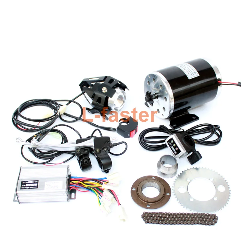 Cheap 1000W Electric Motorcycle Motor Kit Changing Gas ATV To Electric ATV DIY Electric 4-wheel Child Vehicle Electric Scooter Engine 1