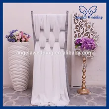 SH008B дешевые необычные свадебные шифон бант на стул