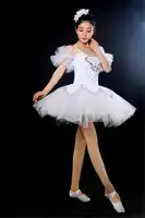 2017大人のプロのバレエチュチュドレス女性ブラックホワイトスワン衣装パフォーマンスプラッターチバレリーナバレエ衣装