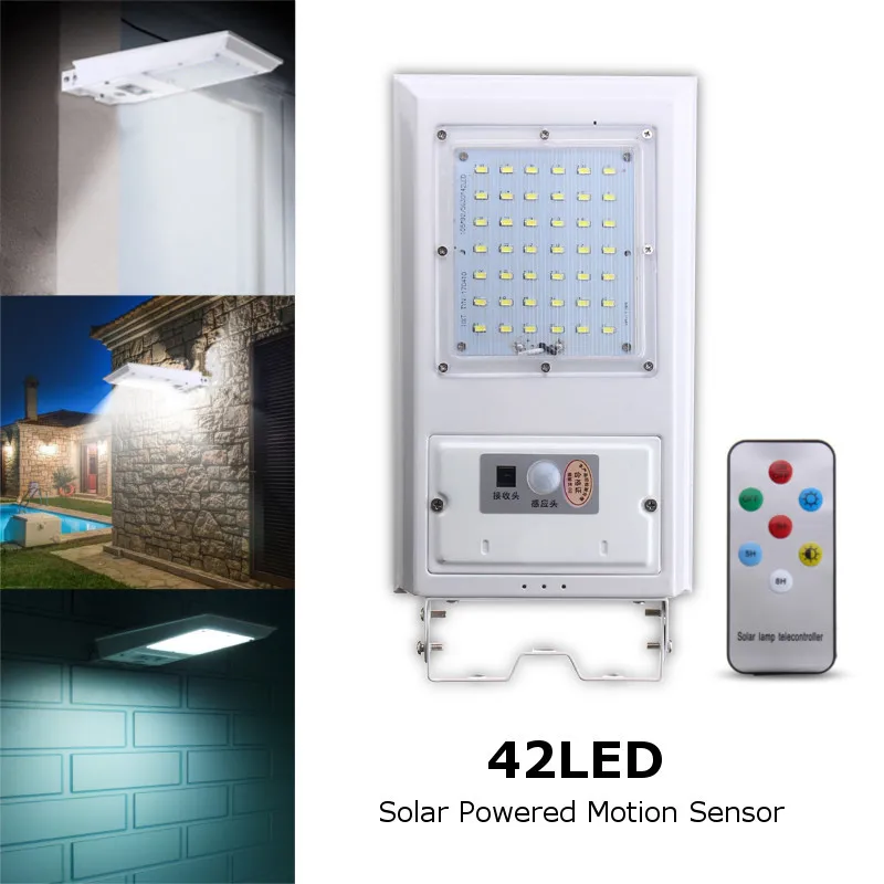 

3.7V 20W Human Body Induction Solar Lamp Wall Lamp Outdoor Waterproof Floodlight Motion Sensor With Remote Control