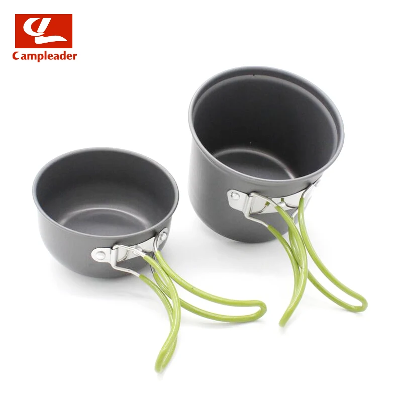 Campleader Camping vajilla 1-2 Persona utensilios Camping viaje vajilla juego de Picnic senderismo utensilios de cocina cubiertos CL005