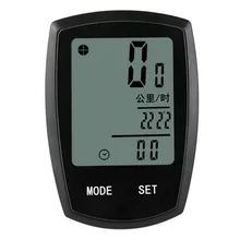 Солнечный велосипедный компьютер-черный Открытый Спорт синхронизации счетные часы солнечной энергии велосипед CodeTable XYTFA