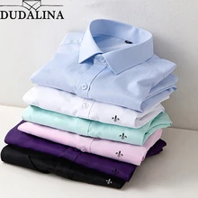 Dudalina Camisa мужские рубашки с длинным рукавом мужская рубашка брендовая одежда умный Повседневный тонкий крой Camisa Social Masculina Chemise Homme