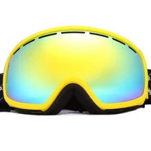 Зимние Лыжный Спорт очки для сноубординга Профессиональный UV400 противотуманный Снегоход Лыжные очки для сноуборда пыли защита от ультрафиолетовых лучей очки для защиты от ветра, унисекс