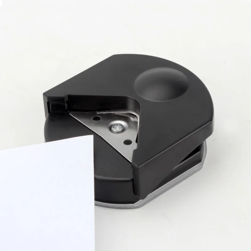 R4mm черный круглее Круглый угол отделкой Бумага перфокарты фото коробки резак инструмент