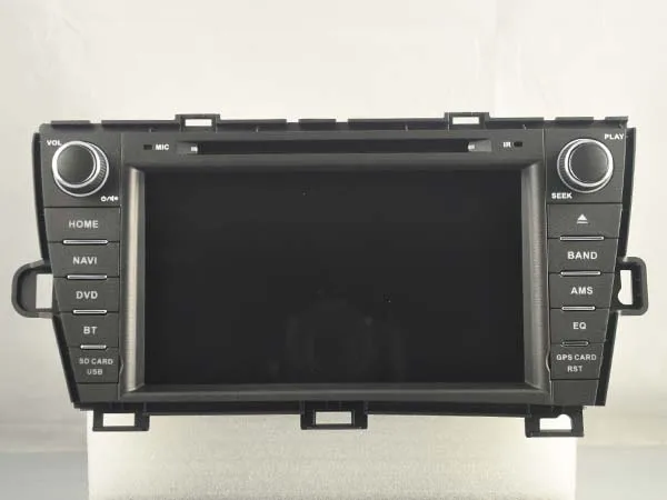 Excellent Android 8.1 quad core car dvd player media stereo radio wifi carplay GPS TPMS headunit for TOYOTA prius 2009-2013 left canbus 1