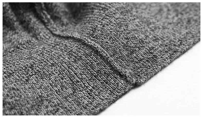 7Colors Sweater Pullovers Men 100% Merino Wool Sweater Jumpers Man Winter Warm Mercerizing Fleece Male knitwear Autumn Plus Size12