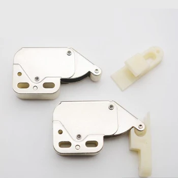 

Mini Push Catch Latch Cabinets Lock Automatic Spring Catch System Motorhome Cupboard Doors Furniture Security locks