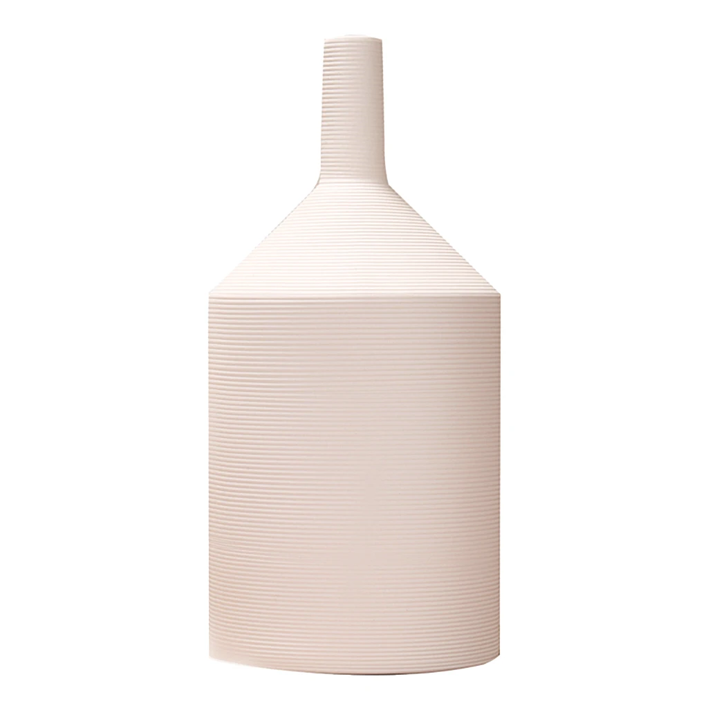 Thin Mouth Porcelain Vase Ceramic Flowervase Planter Flower Pot for Home Office Decor