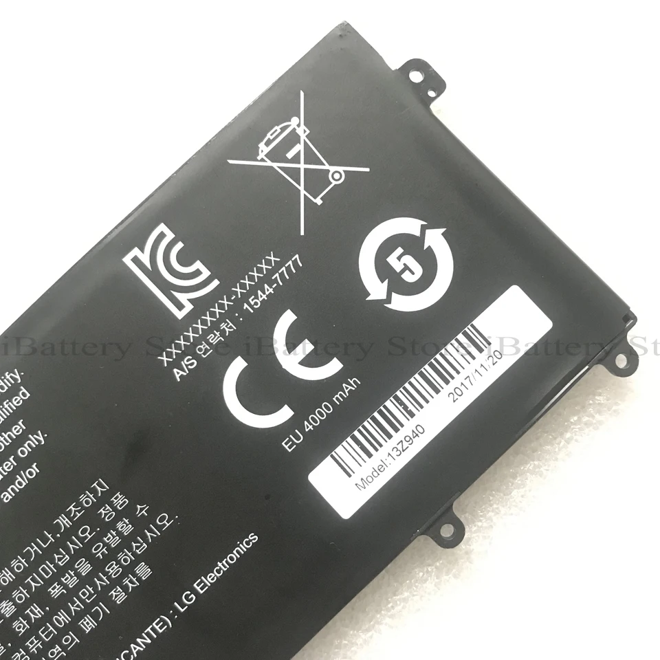 Натуральная LBG722VH Батарея для LG 13Z940 13ZD940-GX58K 14Z950 14Z950-A EAC62718301 LBP7221E