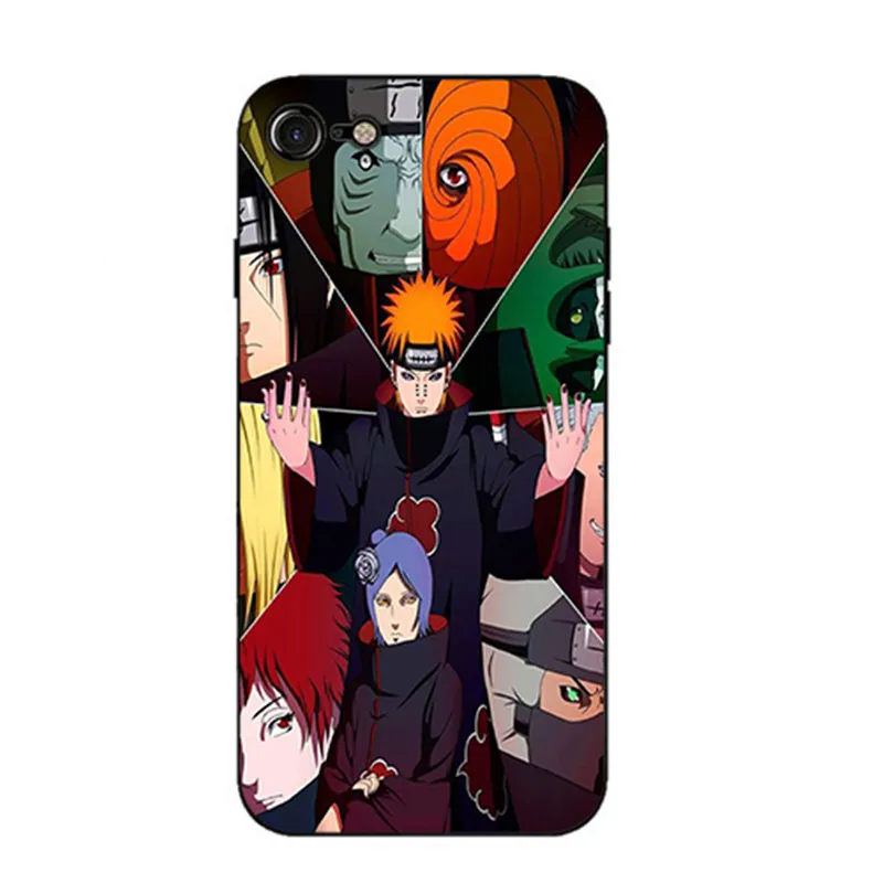 Одна штука аниме жесткий и прозрачный пластиковый чехол крышка для iPhone Apple 4 4S 5 5S SE