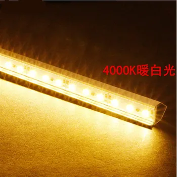

[Seven Neon]free shipping 10pcs high bright 0.5M LED rigid bar lights 5730 SMD LED Hard rigid strip lights12v DC 36leds/