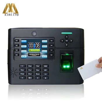 

Free Shipping Smart Door Access Control ZK Software Iclock990 With MF IC Card Time Recorder Fingerprint Time Attendance