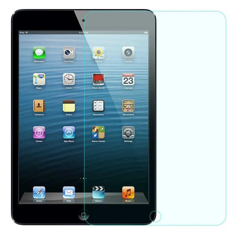 GerTong закаленное стекло для Apple iPad 2 3 4 Air Air1 Air2 Mini Защита экрана планшета усиленная
