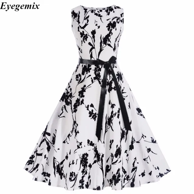 White Cocktail Dresses 50s 60s