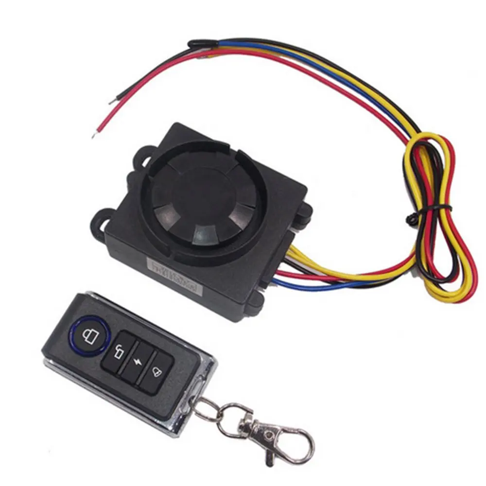 

Anti-theft Security Alarm Protection Remote Control Universal Scooter Chopper Motor Bike Motorcycle Alarm System