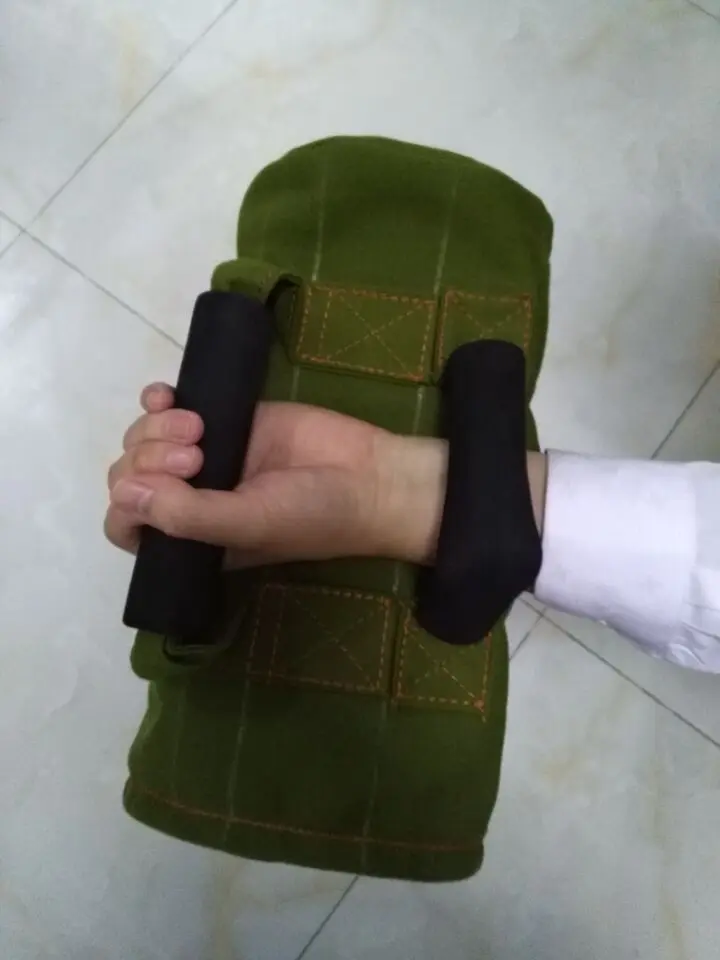 Wholesale 12kg Canvas Physical training Sand bag Increased muscle