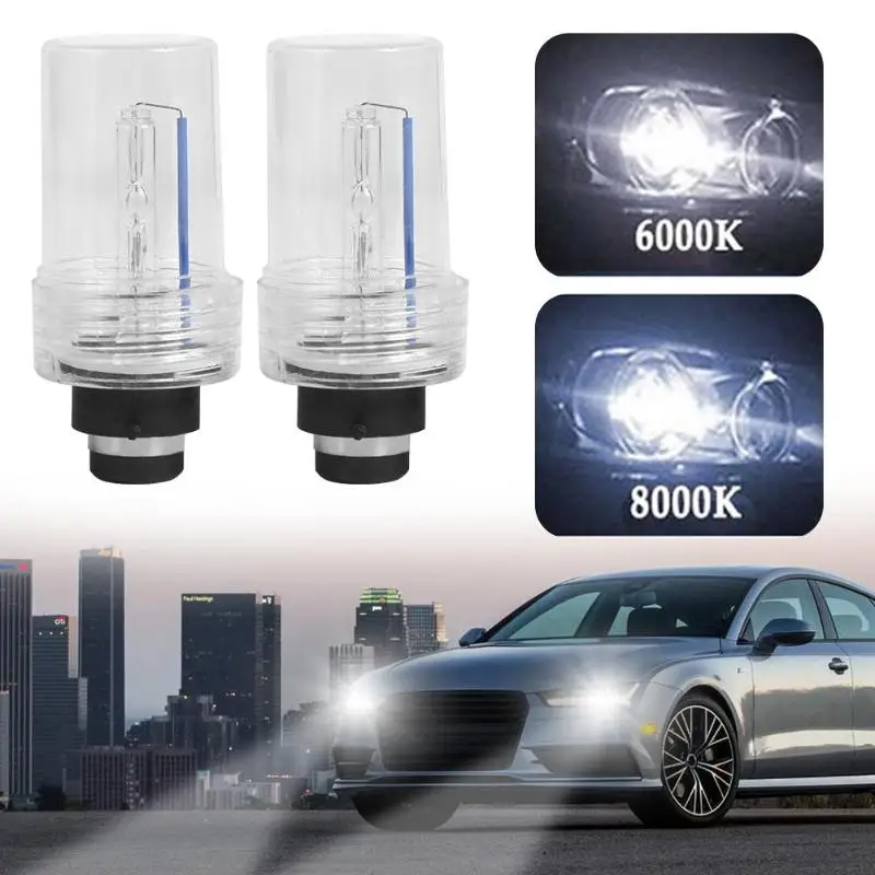 VODOOL 2 шт D2-BBT/D2-BDT 35 Вт HID Xenon автомобильный головной светильник Лампа 6000K 8000K 9-16V авто фары замена ксеноновый головной светильник лампы