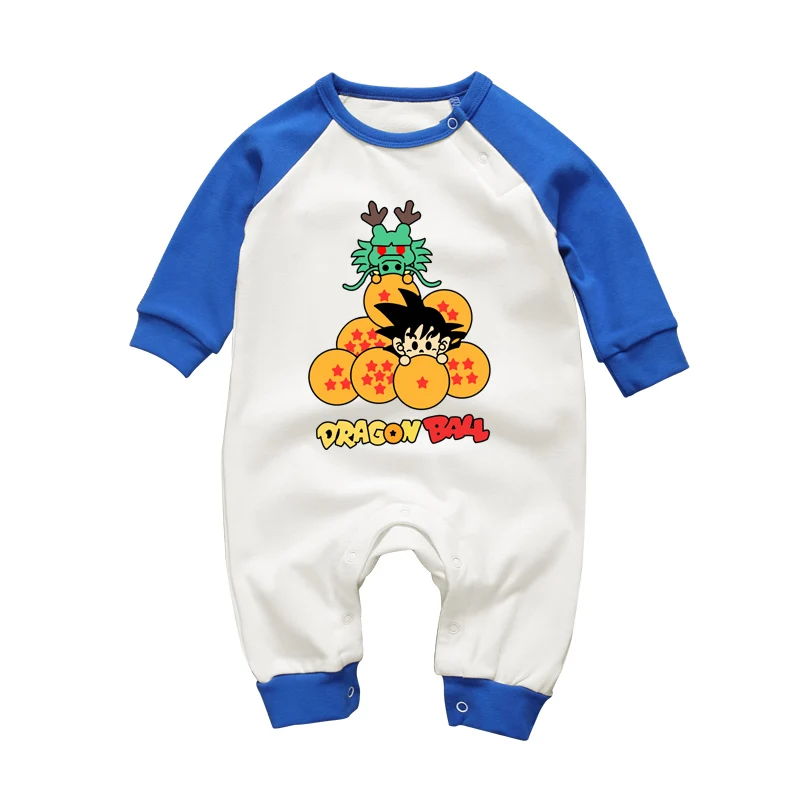 Свитеры для женщин RBaby комбинезон с длинным рукавом аниме Жемчуг дракона одежда для малышей хлопок Новорожденный мальчик девочка комбинезон одежда - Цвет: 2287
