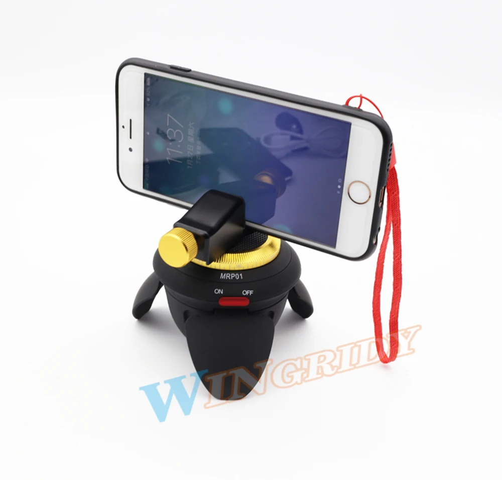 

Original 360 Heads AFI MRP01 Mini Electric Panorama Rotation Time Lapse Tripod Head for GoPro Camera for Selfie Stick Smartphone