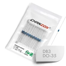 100 шт.) двухнаправленный триггерный диод DB3 DIAC 2A 32 в 150 мВт DO-35(DO-204AH) DB-3 осевые диоды кремния DB 3