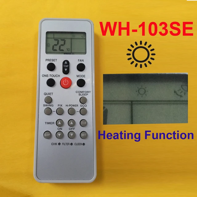 YINGRAY Replacement for TOSHIBA Air Conditioner Remote Control Model