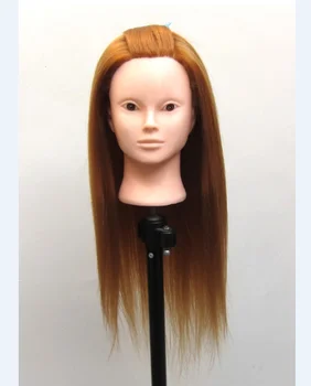 

Free Shipping!! Fashionable Hair Head Mannequins Training Hair For Practising Make up On Sale