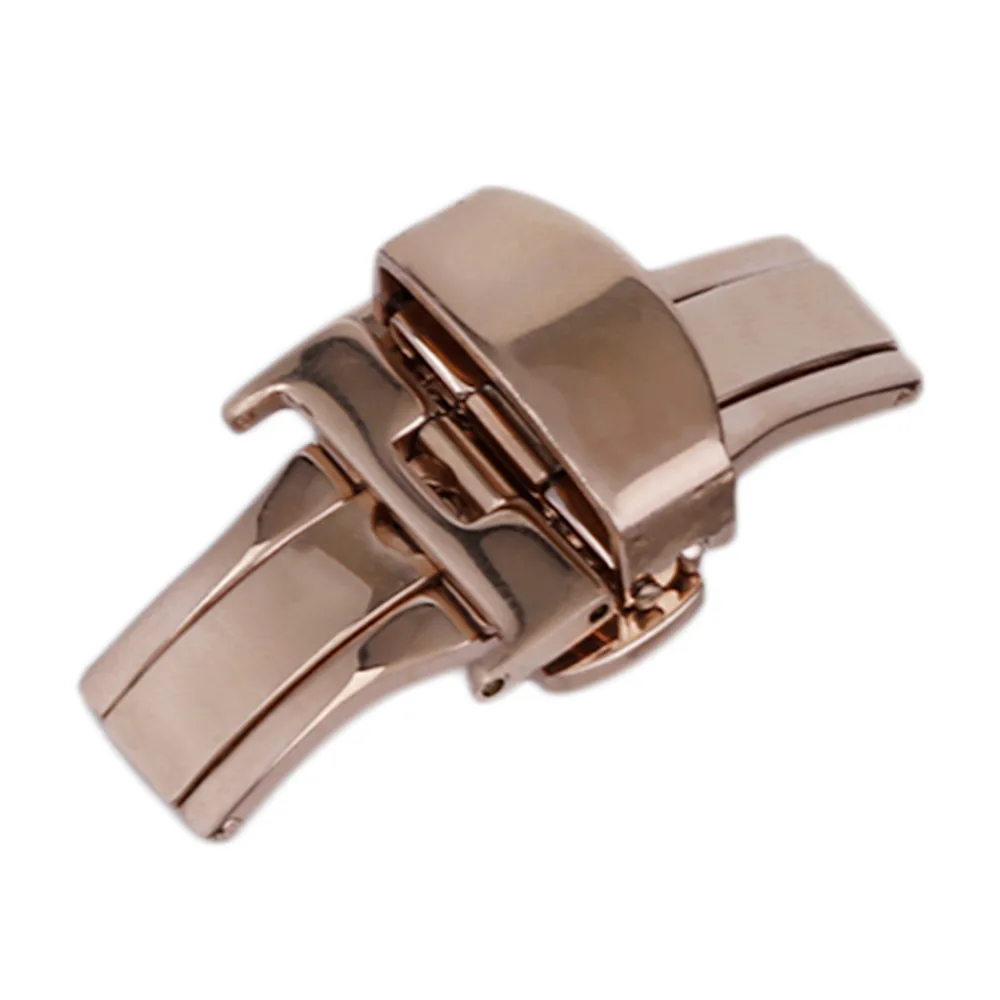 Buy 18MM/20MM/22MM Metal Stainless Steel Rose Gold