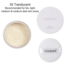 Рассыпчатая пудра полупрозрачная гладкая установка контроль масла основа макияж 789