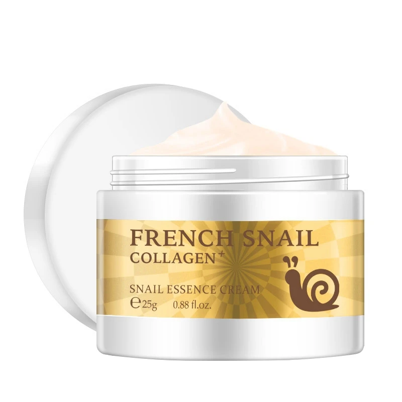 Snail Face Cream Hyaluronic Acid Anti-Wrinkle Anti-aging Facial Day Cream Collagen Moisturizer Nourishing Tight Skin Serum Care