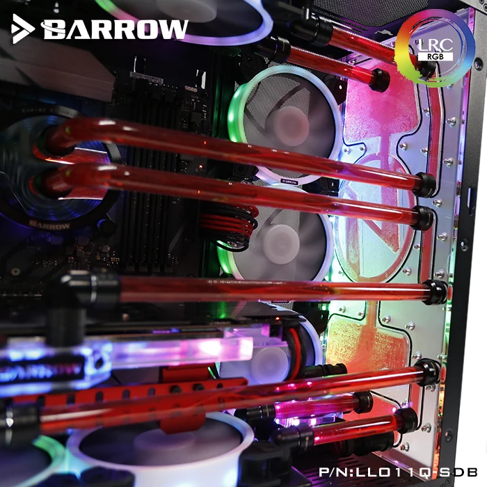 بارو LLO11Q-SDBV1 ، الجبهة الممر المائي لوحات ل ليان لى PC-O11 الديناميكي حالة ، ل إنتل وحدة المعالجة المركزية كتلة المياه و GPU واحد بناء