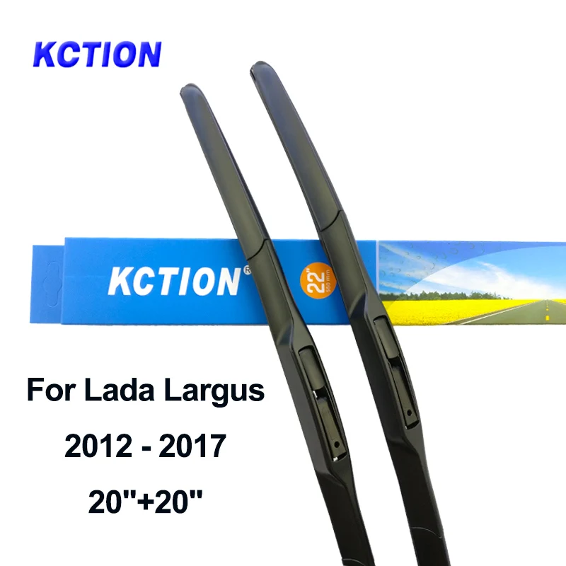 

Windshield hybrid front wiper blade windscreen rear wiper car accessories for Lada Largus year from 2012 to 2017 Fit Hook Arms