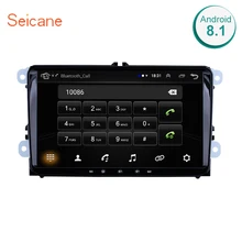 Seicane Auto Radio GPS Navigation Headunit Player 2din Android 8.1 per il VW Volkswagen SEAT LEON CUPRA Skoda Passat b5 b6 CC Polo