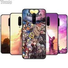 Anime Kingdom Hearts Black Case for Oneplus 7 7 Pro 6 6T 5T Silicone Phone Case for Oneplus 7 7Pro Soft Cover Shell