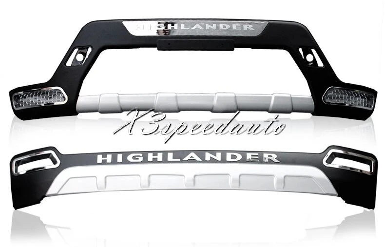 For Toyota Highlander 2011 2012 2013 Bumper Front+rear Protector Guard