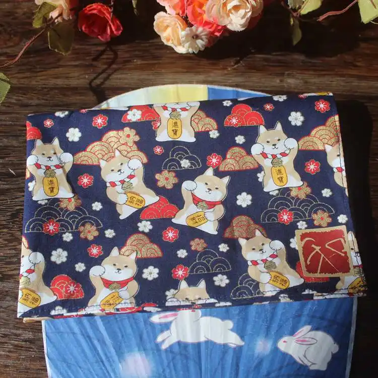 Мужской женский мужской носовой платок furoshiki хлопок 100%/принт Bostonterrier 35 см/много