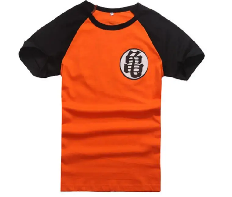 

Anime Dragonball Z Son Goku dragon ball T shirt Orange unisex cosplay costume Cotton tee T-shirt
