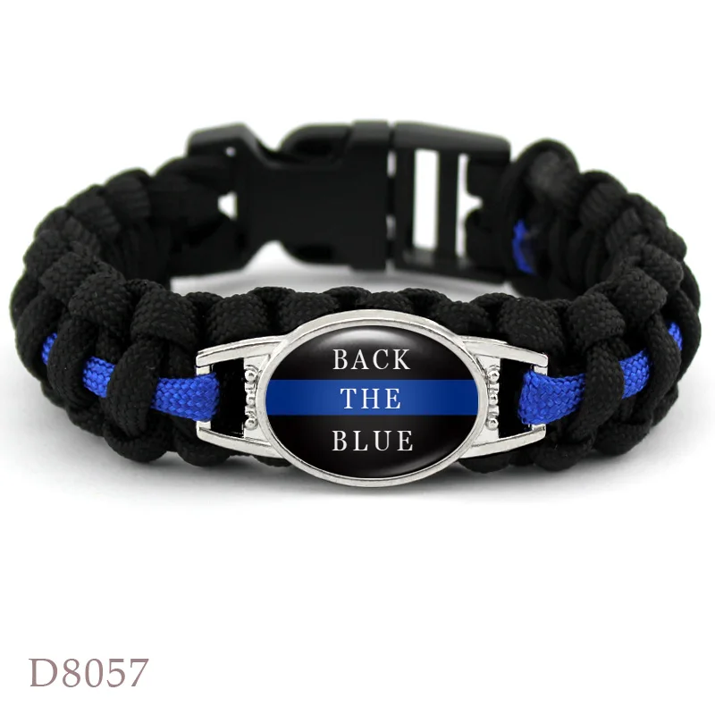 Тонкие браслеты с надписью My Hero Thin Blue Line Мой помощник Lies Matter мама сестра Мама папа