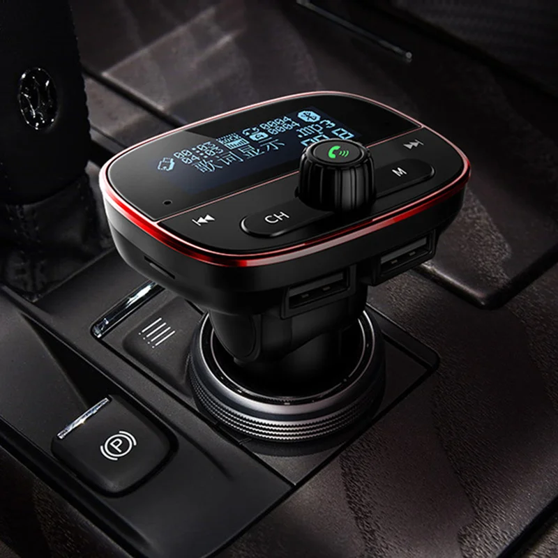 

Wireless Car MP3 Player Multi-function Bluetooth 5.0 Receiver Music Car Cigarette Lighter Car Charger Auto Audio Accessories