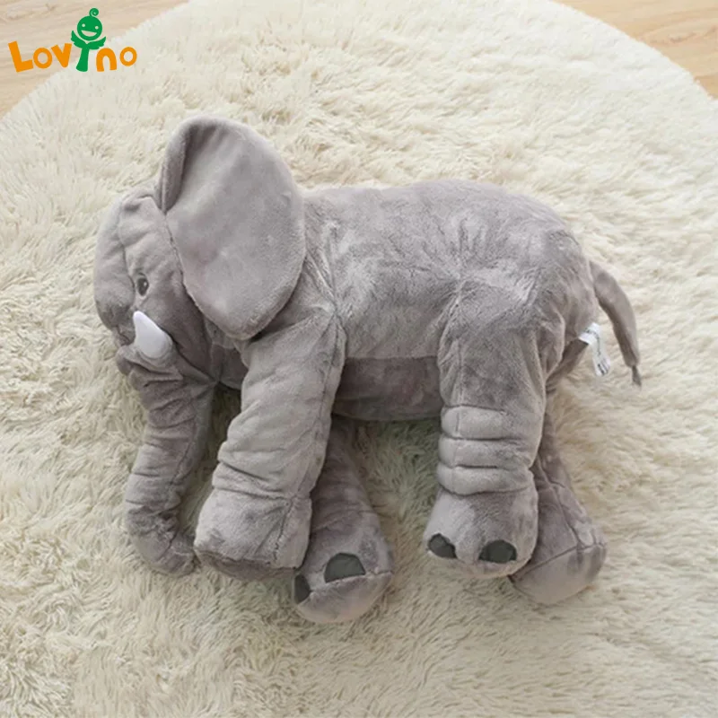 

1PC 40/60cm Infant Soft Appease Elephant Playmate Calm Doll Baby Appease Toys Elephant Pillow Plush Stuffed Doll DropShipping