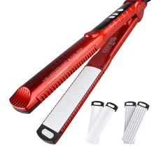 3-в-1 зажим для кукурузы, завивающий утюжок для волос, выпрямитель для волос, выпрямитель для волос, не повреждает волосы