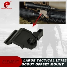 Элемент LaRue Тактический LT752 оружейный светильник Скаут Крепление со смещением принадлежности для охоты держатель тактического фонаря EX290